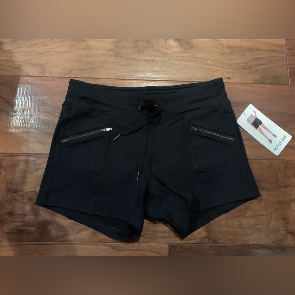 Active Black Women's Shorts